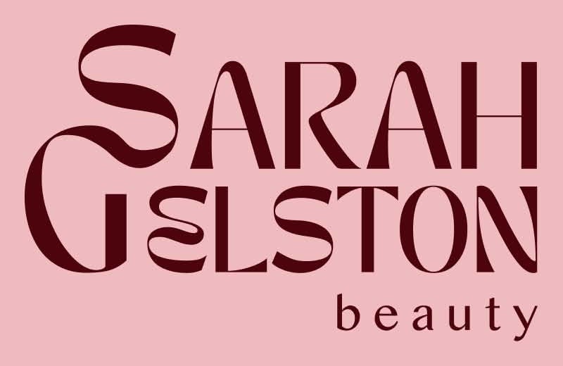 Sarah Gelston Beauty in dusty pink and burgundy